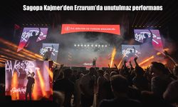 Sagopa Kajmer Erzurum’da coşkulu konser verdi