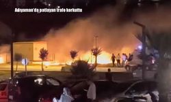 Adıyaman’da elektrik trafosu patladı
