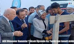 Erzurum’da AGV Münevver Hanımlar Kız Öğrenci Yurdu’nun temeli atıldı