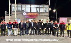 Erzurum’da Hayvan Kontrol ve Denetim İstasyonu’nda inceleme