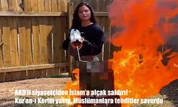 ABD’li siyasetçiden İslam’a saldırı: Kur’an-ı Kerim yaktı, Müslümanlara tehditler savurdu
