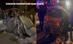Erzincan’da Zincirleme Trafik Kazası: 5 Yaralı
