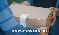 30 Ağustos’ta Kargolar Açık Olacak Mı?