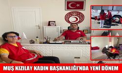 Muş’ta Türk Kızılay Kadın Teşkilatı’nda görev değişimi