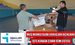 Muş Merkez TYP kura sonuçları açıklandı: İşte isim listesi