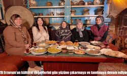 ETB Erzurum’un Coğrafi İşaretli Ürünlerini Tanıtmaya Devam Ediyor
