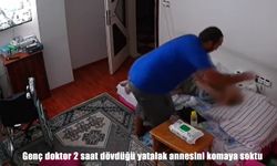 Denizli’de genç doktor yatalak annesini darp ederek komaya soktu