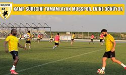 Muşspor, kamp maratonunu tamamladı
