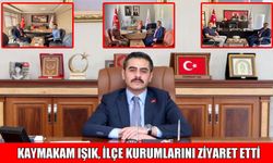 Varto Kaymakamı Işık, ilçe kurumlarını ziyaret etti
