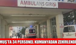 Muş’ta kumanya zehirlenmesi: 34 polis hastaneye kaldırıldı