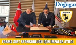 Muşspor ile Doğugaz arasında sponsorluk anlaşması imzalandı