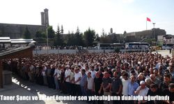 Taner Şancı ve Zafer Lömenler Erzurum’da son yolculuğuna uğurlandı