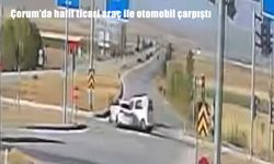 Çorum’da hafif ticari araç ile otomobil çarpıştı: Çok sayıda yaralı