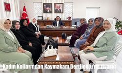 Patnos AK Parti Kadın Kollarından Kaymakam Dertlioğlu’na ziyaret