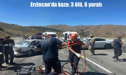 Erzincan-Sivas karayolunda feci kaza: 3 ölü, 6 yaralı