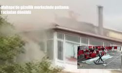Maltepe’de güzellik merkezinde patlama