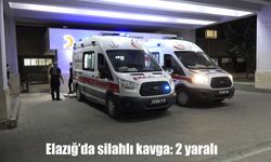 Elazığ’da komşular arasında silahlı kavga: 2 yaralı