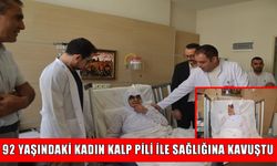 Muş'ta 92 yaşında, 150 torun sahibi kadın kalp piliyle sağlığına kavuştu