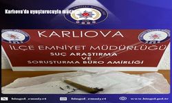 Karlıova’da uyuşturucu operasyonu: Üzerinde esrarla yakalandı