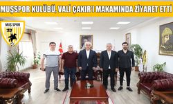 Vali Çakır'dan Muş Spor Akademisi'ne destek