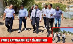 Varto Kaymakamı Işık, köyleri ziyaret etti