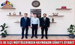Muş İl Müftüsü Yavuz’dan Hasköy Kaymakamı Güney’e ziyaret