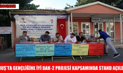 Muş’ta 'bağımlılıkla mücadele' standı kuruldu