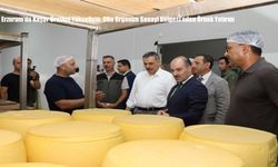 Erzurum’da Kaşar Üretimi Yükselişte: Oltu Organize Sanayi Bölgesi’nden Örnek Yatırım
