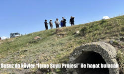 Susuz’da “İçme Suyu Projesi” ile köyler nefes alacak