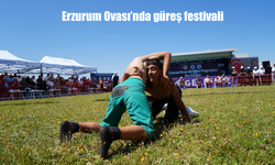 Erzurum Ovası’nda Geleneksel Güreş Festivali Coşkusu