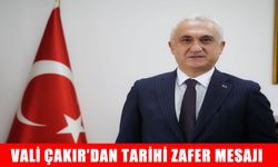 Muş valisi Çakır’dan tarihi zafer mesajı