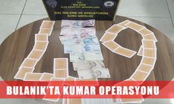 Muş’ta kumar oynayanlara suçüstü: Ceza yağdı