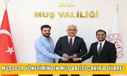 Muşspor'dan Vali Çakır'a kombine bilet