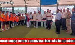 Korkut’ta 'Yaz Kur'an Kursları Futbol Turnuvası" finaline yoğun ilgi