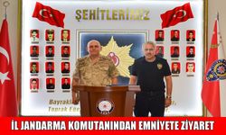 Yeni Muş İl Jandarma Komutanı Özer’den Emniyet Müdürü Karaman’a ziyaret
