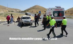 Malatya’da Feci Kaza: 1 Kişi Hayatını Kaybetti, 4 Yaralı