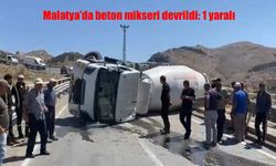 Malatya’da feci kaza: 1 yaralı