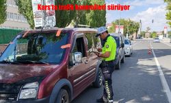 Kars’ta Trafik Denetimleri Aralıksız Sürüyor