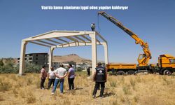 Van’da Kamu Alanlarını İşgal Eden Kaçak Yapılara Müdahale