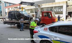 Van’da Engelli Rampaları, Yaya Geçitleri ve Otobüs Duraklarına Park Yapan Araçlara Sıfır Tolerans