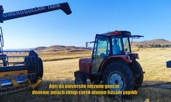 Ağrı’da Deneme Amaçlı Ekilen Çörek Otundan Rekor Verim