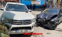 Elazığ'da Maddi Hasarlı Kaza Paniğe Neden Oldu
