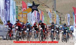 Palandöken'de Nefes Kesen Yarış: 6 Ülkeden 210 Sporcu Zirvede Pedal Çevirdi