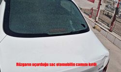 Yüksekova’da Şiddetli Rüzgar Tehlike Saçtı