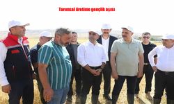 Eğitimle güçlenen tarım: İlk hasat yapıldı