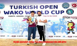 Elazığlı Sporcular Avrupa Kick Boks Şampiyonası’nda Milli Formayla Ringde