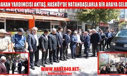 İçişleri Bakan Yardımcısı Aktaş, Muş’ta vatandaşlarla bir araya geldi