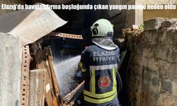 Elazığ’da Binada Korkutan Yangın