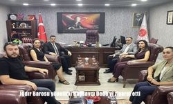 Iğdır Barosu Yönetiminden Başsavcı Dede’ye Adli Yıl Ziyareti