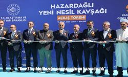 Ulaştırma ve Altyapı Bakanı Uraloğlu: "Elazığ’a 54 Milyar 252 Milyon Liralık Dev Yatırımlar Kazandırdık"